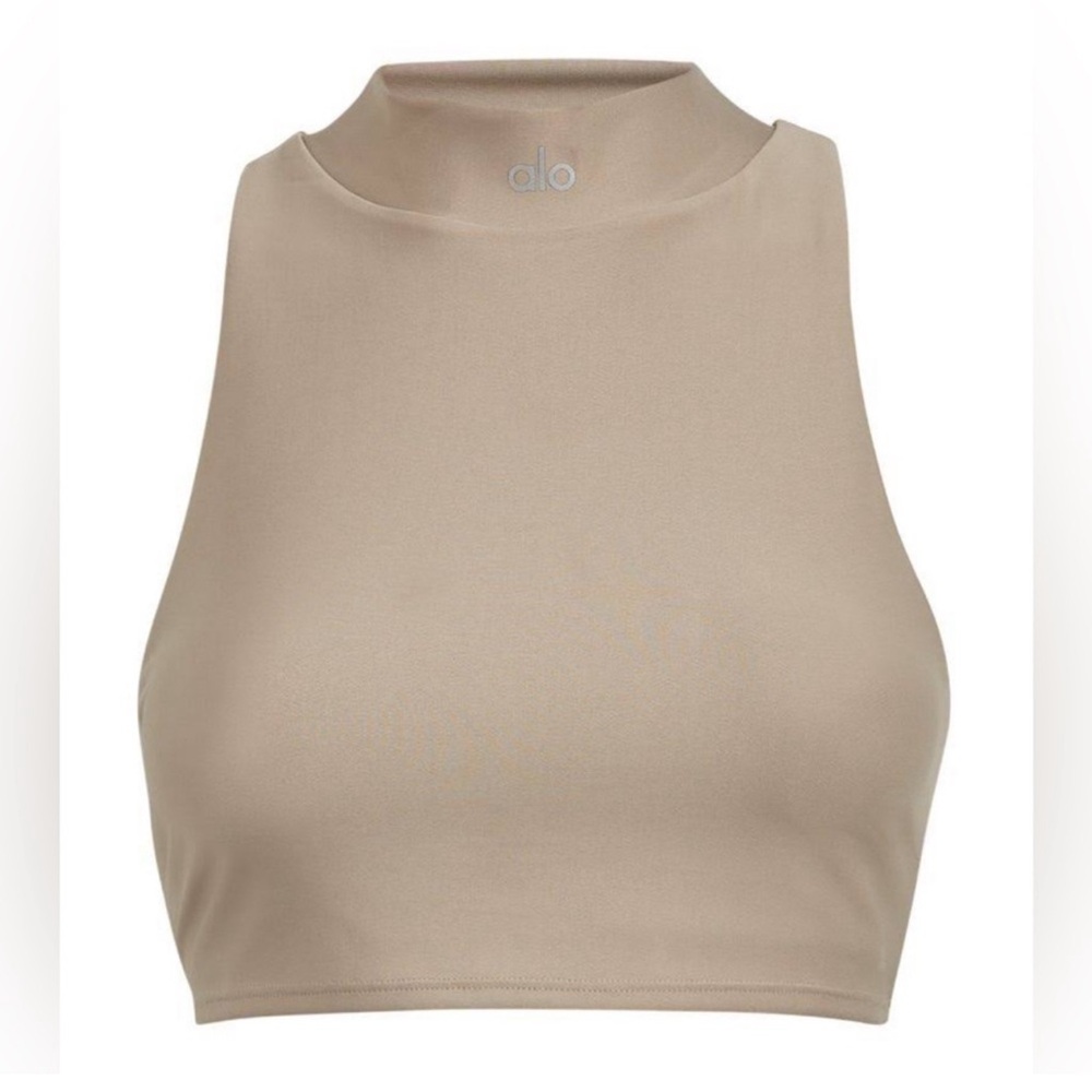 All Airlift Fuse Bra Tank Top Gravel Beige